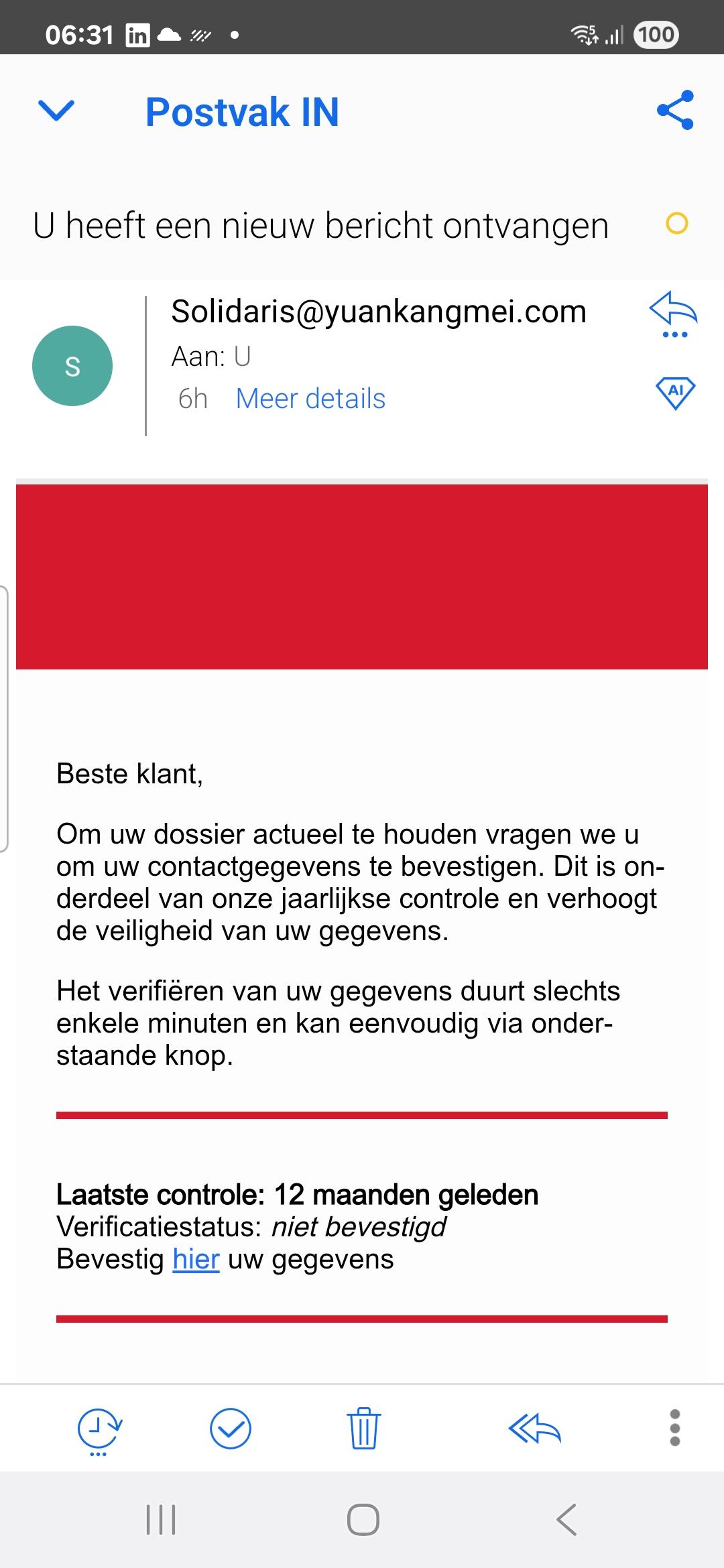 voorbeeld phising mei voorbeeld phising mei