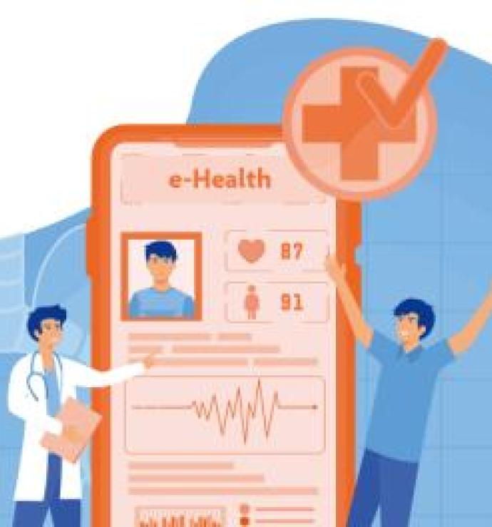 E-health infographic
