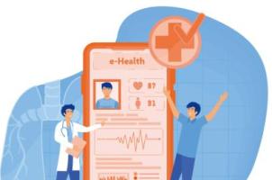 E-health infographic