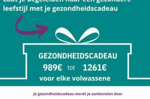 Gezondheidscadeau voor volwassene