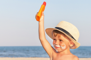 kind zonnecreme