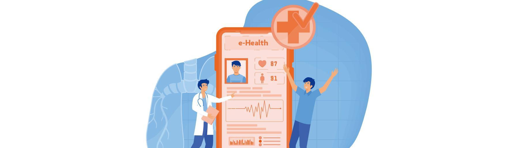 E-health infographic