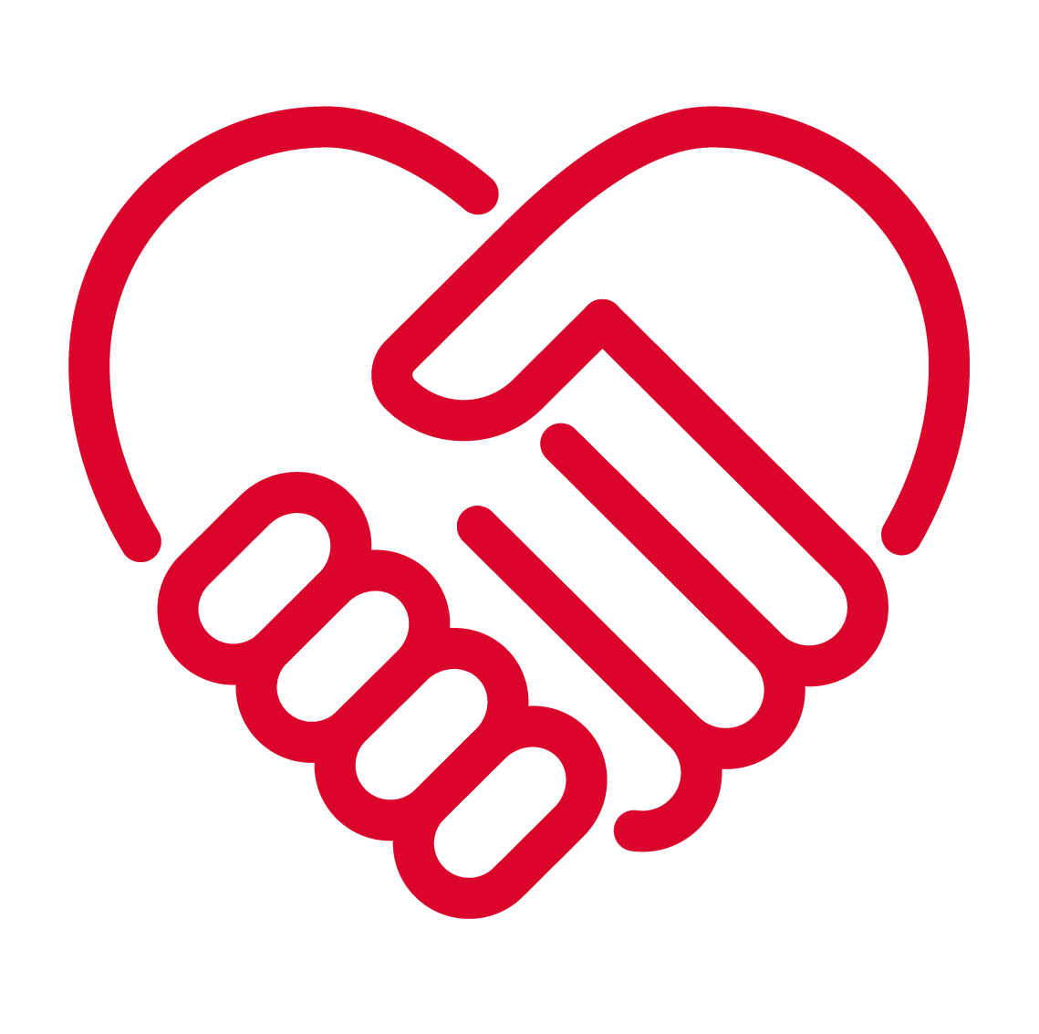 holding hands solidarity