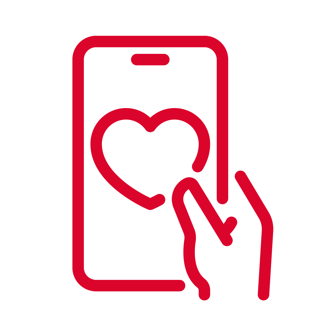 person on phone accessible