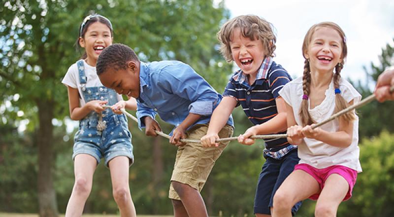 kids playing